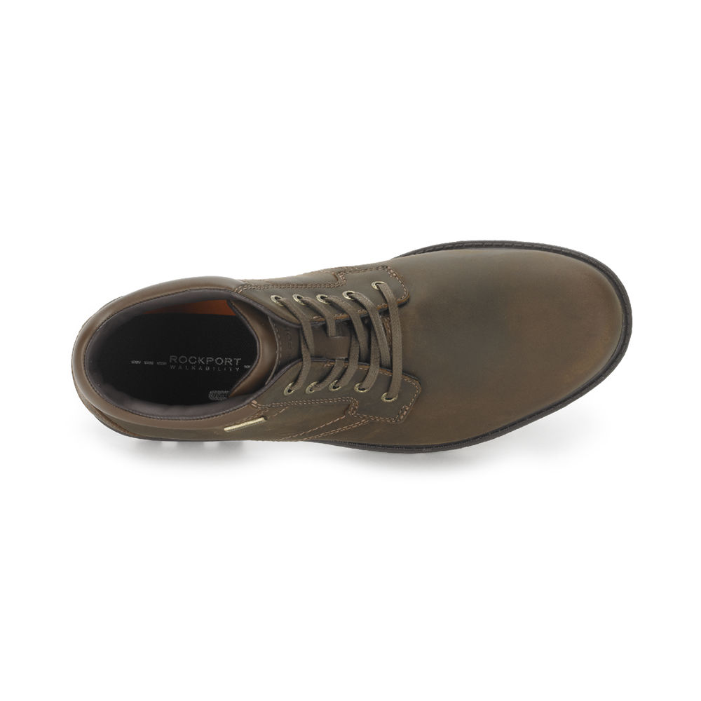 Rockport Støvler Herre Brune - Storm Surge Plain Toe - XYVI12684